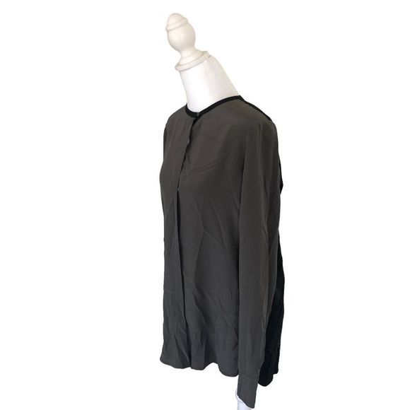 Vince Gray and Black Tunic Top - Picture 2 of 11